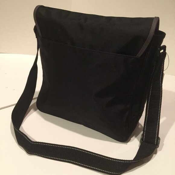 ESPRIT VINTAGE Messenger Crossbody Bag - Black NEW with Tags - Picture 2 of 16